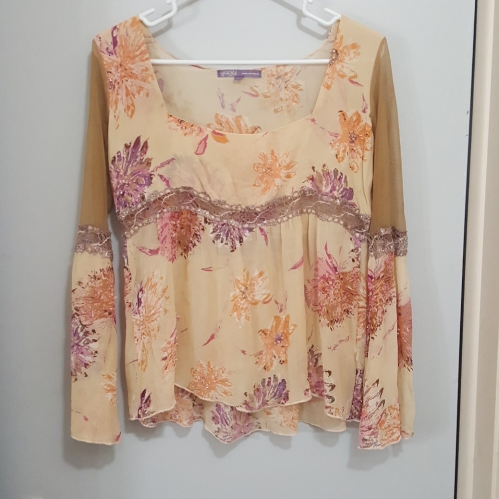 Hale Bob boho top.